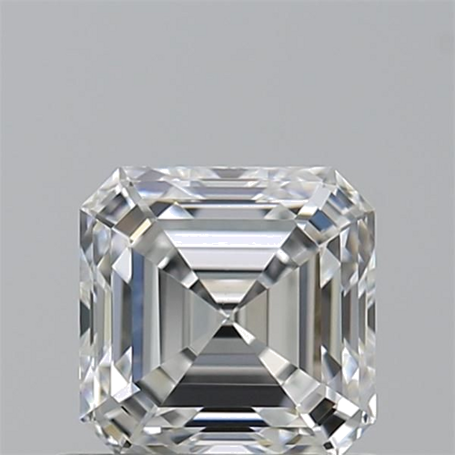 0.82 carat E-VS1 Natūralus Asscher Deimantas (1)