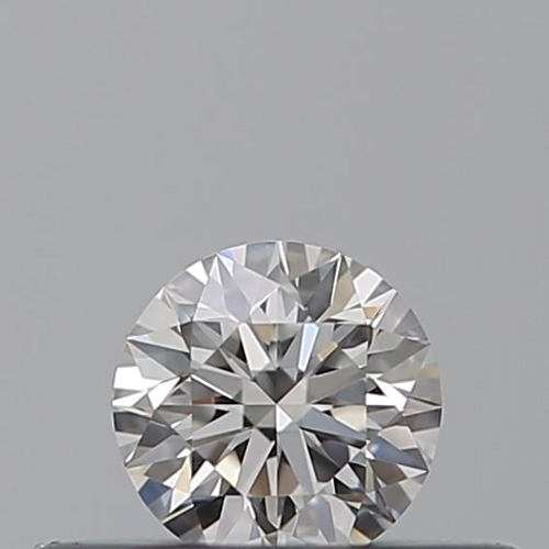 0.19 carat F-VVS1 Excellent cut Natūralus Round Deimantas (1)