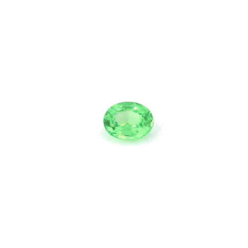0.42 carat GREEN Oval Garnet (1)