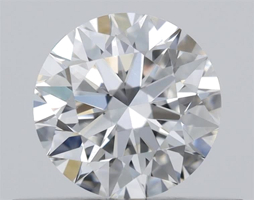 0.4 carat F-VVS2 Excellent cut Natūralus Round Deimantas (1)