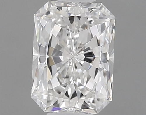 0.53 carat E-VVS2 Natūralus Radiant Deimantas (1)