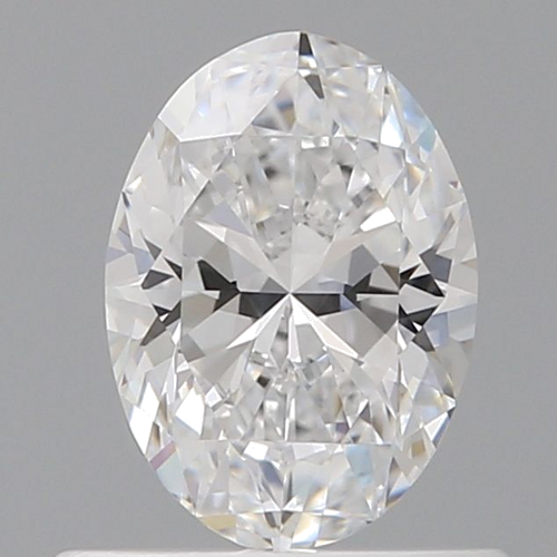 0.58 carat D-VVS2 Natūralus Oval Deimantas (1)