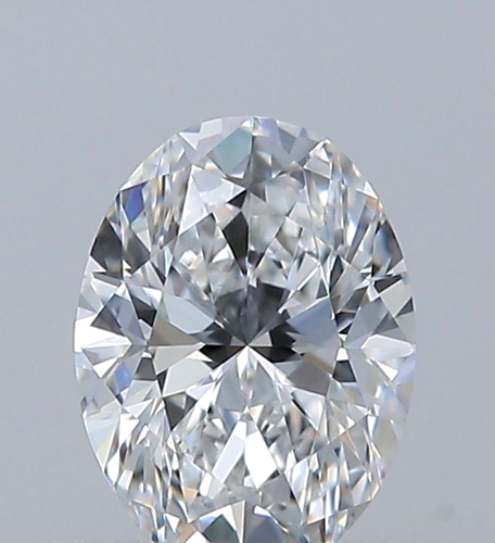 0.5 carat E-VS1 Natūralus Oval Deimantas (1)
