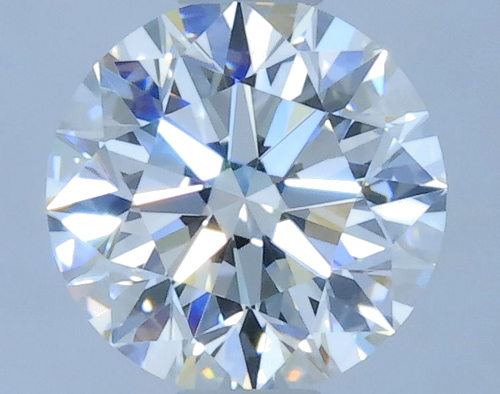 0.54 carat G-VVS2 Excellent cut Natūralus Round Deimantas (1)