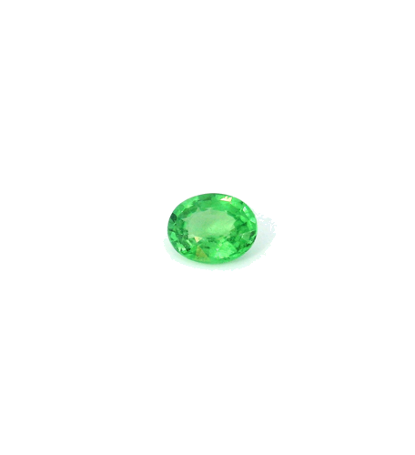 0.38 carat GREEN Oval Garnet (1)