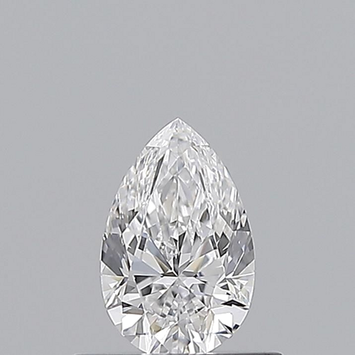 0.5 carat D-VVS1 Natūralus Pear Deimantas (1)
