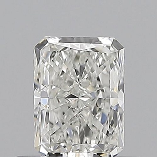 0.51 carat H-VVS2 Natūralus Radiant Deimantas (1)