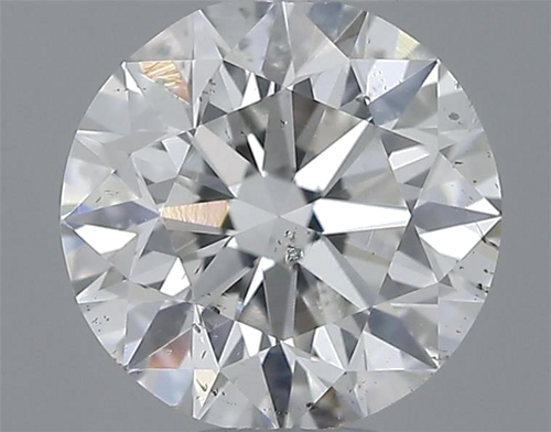 0.7 carat G-SI2 Excellent cut Natūralus Round Deimantas (1)