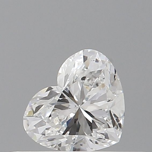 0.31 carat D-VVS2 Natūralus Heart Deimantas (1)