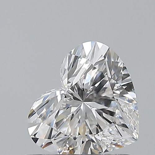 0.61 carat E-VS1 Natūralus Heart Deimantas (1)
