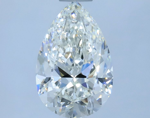 0.7 carat I-VS1 Natūralus Pear Deimantas (1)
