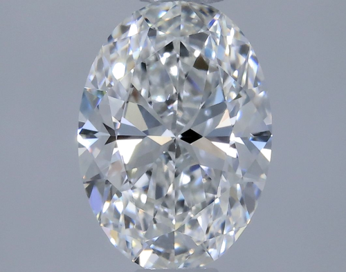 0.5 carat F-VS1 Natūralus Oval Deimantas (1)