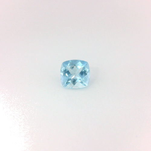 0.45 carat BLUE Cushion Aquamarine (1)
