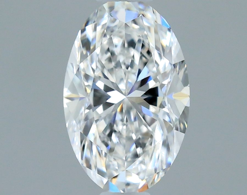0.4 carat E-VVS2 Natūralus Oval Deimantas (1)