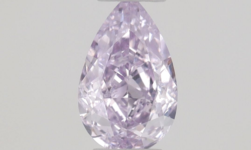 0.19 carat Fancy Pinkish Purple-SI2 Natūralus Pear Deimantas (1)