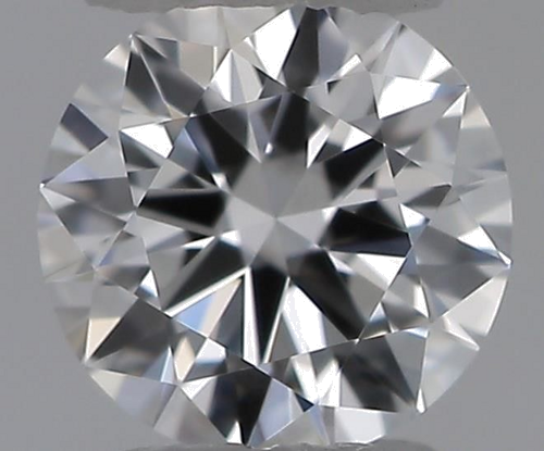 0.18 carat D-VVS1 Excellent cut Natūralus Round Deimantas (1)