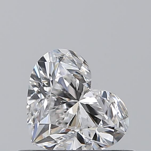 0.5 carat E-SI1 Natūralus Heart Deimantas (1)