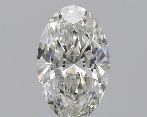 0.61 carat I-SI1 Natūralus Oval Deimantas (1)