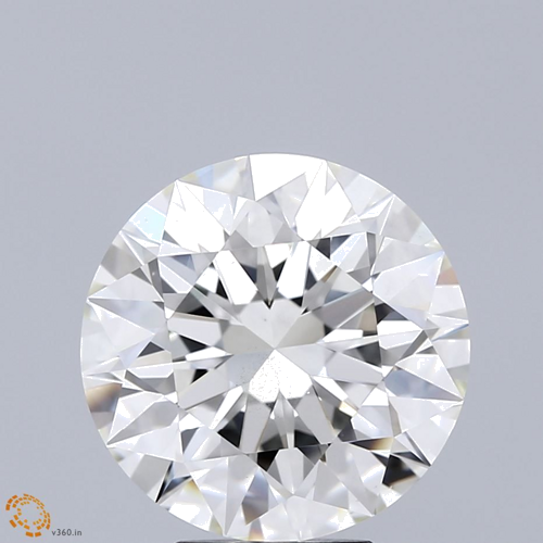 5.02 carat K-SI2 Excellent cut Natūralus Round Deimantas (1)