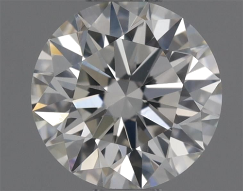 0.35 carat H-VVS1 Excellent cut Natūralus Round Deimantas (1)