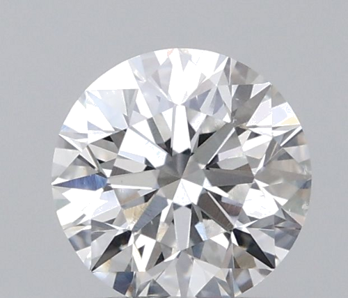 0.58 carat E-SI1 Excellent cut Natūralus Round Deimantas (1)