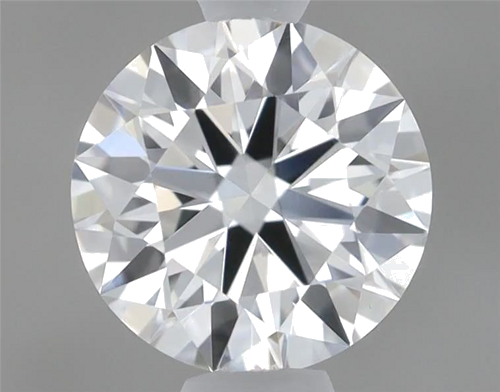 0.57 carat E-VVS2 Excellent cut Natūralus Round Deimantas (1)