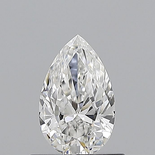 0.55 carat F-VS2 Natūralus Pear Deimantas (1)