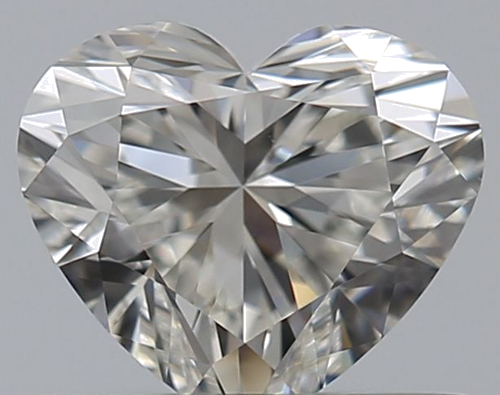 0.5 carat H-VS1 Natūralus Heart Deimantas (1)