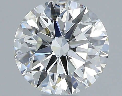 0.5 carat H-VVS2 Excellent cut Natūralus Round Deimantas (1)