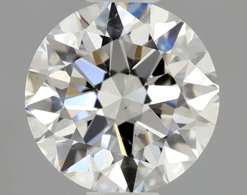 0.5 carat I-SI1 Excellent cut Natūralus Round Deimantas (1)