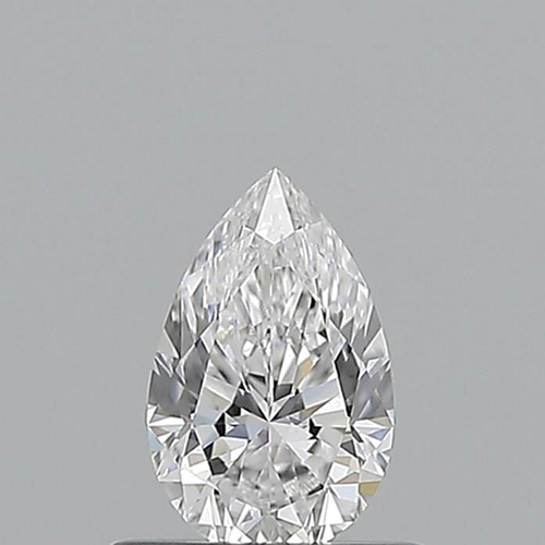 0.52 carat D-VVS2 Natūralus Pear Deimantas (1)