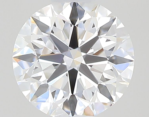 0.5 carat D-VVS1 Excellent cut Natūralus Round Deimantas (1)