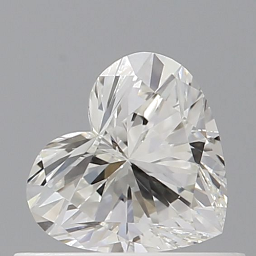 0.5 carat H-SI1 Natūralus Heart Deimantas (1)