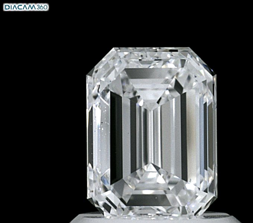 1.17 carat D-VVS2 Natūralus Emerald Deimantas (1)