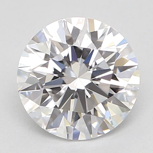 0.53 carat D-VVS1 Excellent cut Natūralus Round Deimantas (1)