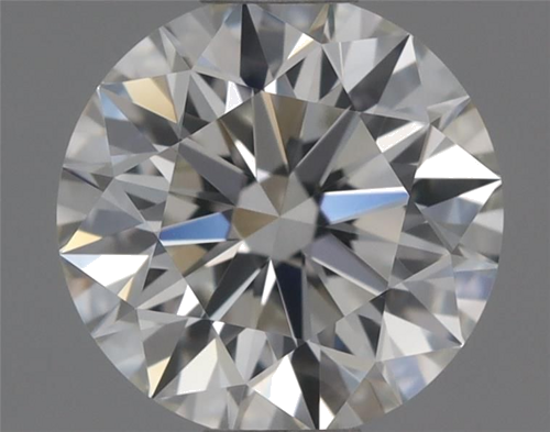 0.55 carat H-VVS2 Excellent cut Natūralus Round Deimantas (1)