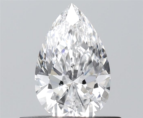 0.43 carat E-VVS2 Natūralus Pear Deimantas (1)