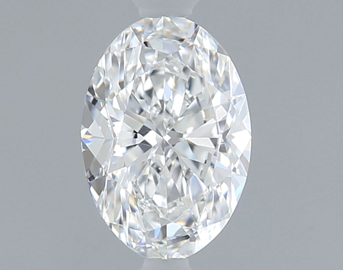 0.51 carat D-VVS1 Natūralus Oval Deimantas (1)