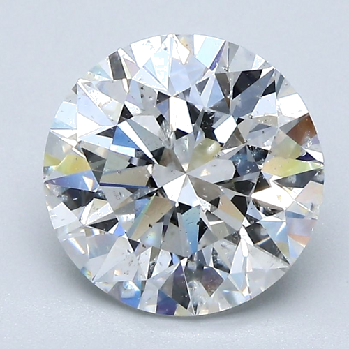 3.01 carat E-SI2 Excellent cut Natūralus Round Deimantas (1)