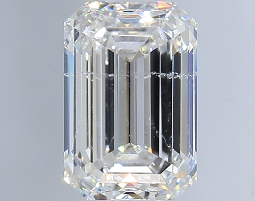 1.5 carat F-SI2 Natūralus Emerald Deimantas (1)
