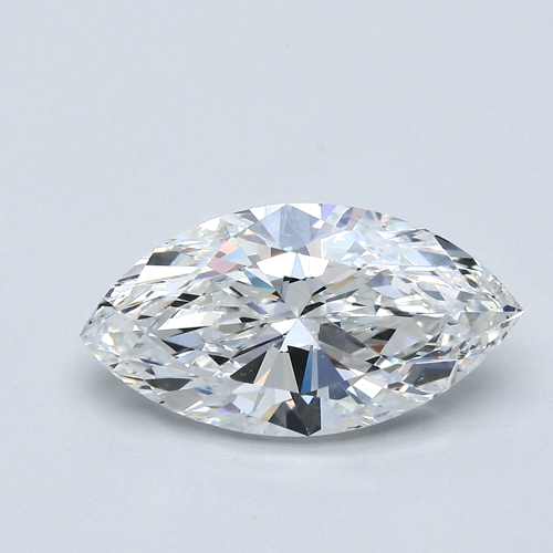 3.0 carat F-VS2 Natūralus Marquise Deimantas (1)