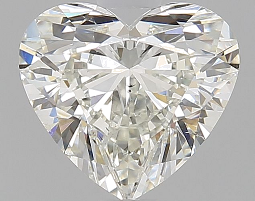 1.0 carat I-SI1 Natūralus Heart Deimantas (1)
