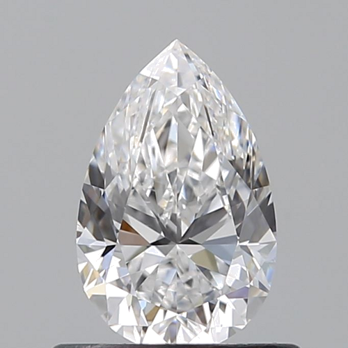 0.61 carat D-VS2 Natūralus Pear Deimantas (1)