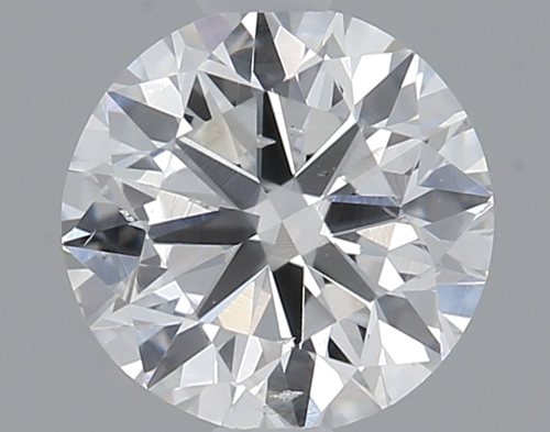 0.5 carat F-SI2 Very Good cut Natūralus Round Deimantas (1)