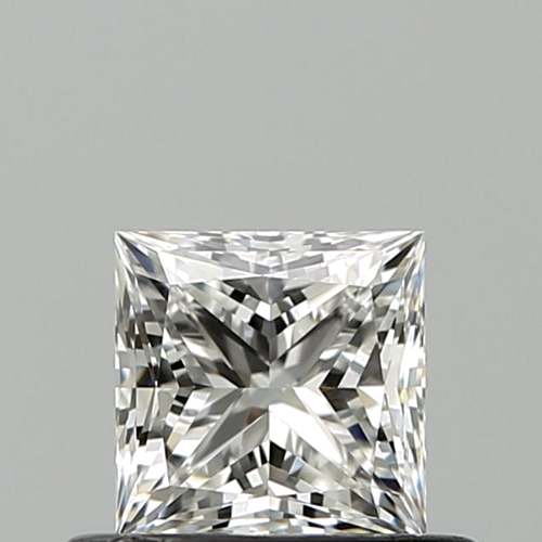 0.53 carat G-VVS1 Natūralus Princess Deimantas (1)