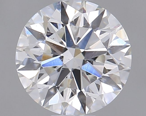 0.51 carat G-SI2 Excellent cut Natūralus Round Deimantas (1)