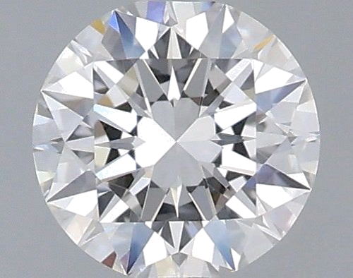 0.5 carat D-VVS1 Excellent cut Natūralus Round Deimantas (1)