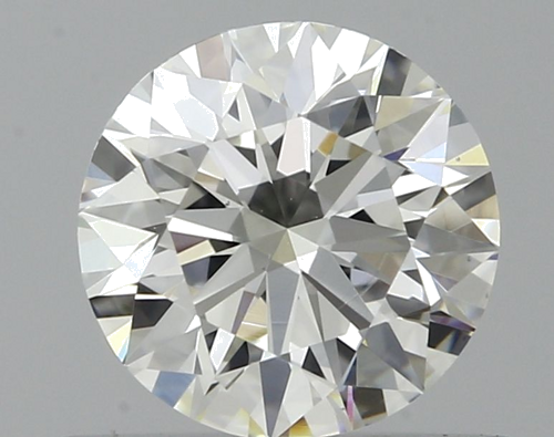 0.59 carat I-VS1 Excellent cut Natūralus Round Deimantas (1)
