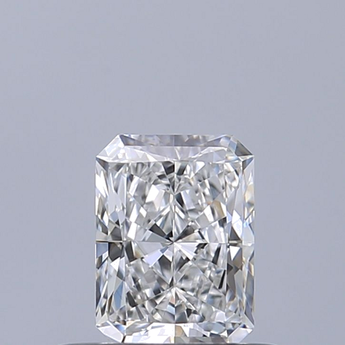 0.42 carat D-VVS1 Natūralus Radiant Deimantas (1)