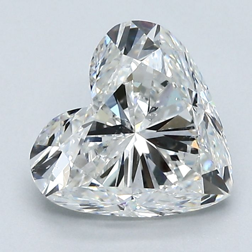 1.9 carat G-SI1 Natūralus Heart Deimantas (1)